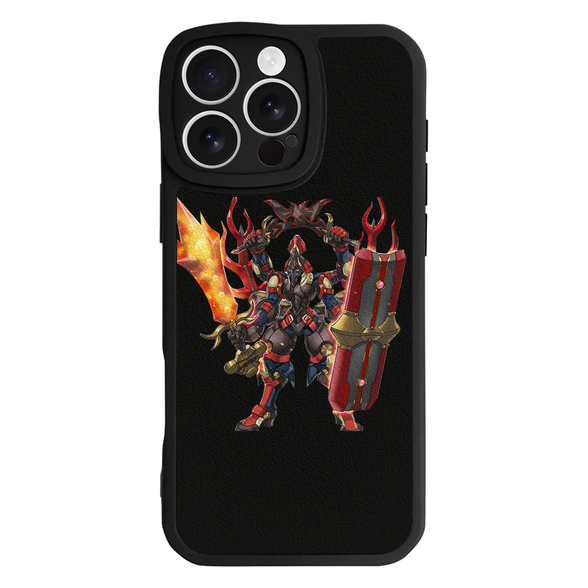 （画像用） 遊☆戯☆王 Yu-Gi-Oh! 【iPhone 16シリーズ対応】シリコンスマホケース（レザー調） 材質：シリコン